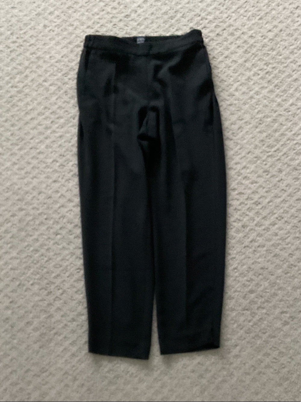 J. Crew Women's Black Tailored Trousers 0429